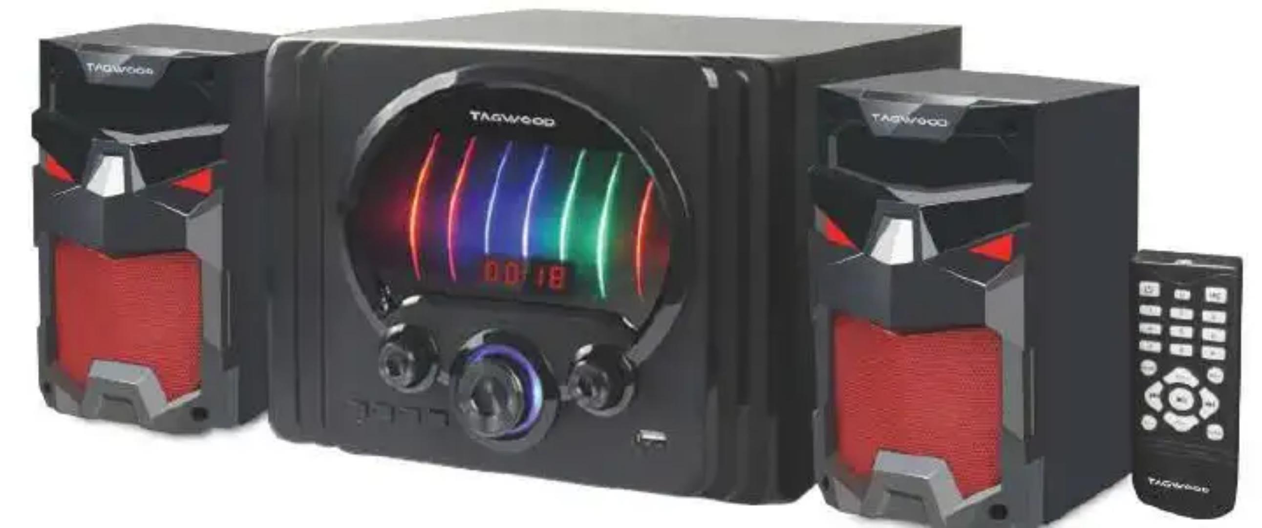 TAGWOOD LS 421J 2.1CH WOOFER Home Audio SPEAKER BLUETOOTH/FM/SB/USB Subwoofer Speaker System