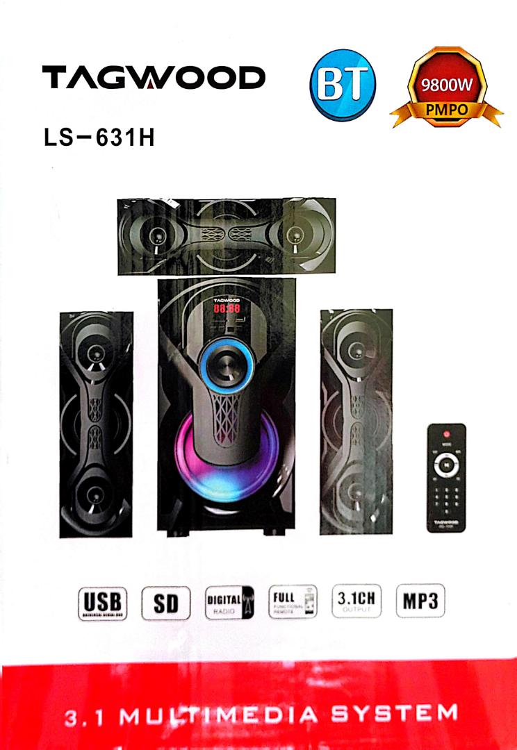 Tagwood 9800W 631H 3.1CH Woofer Subwoofer Bluetooth Cinema Home theater System Bluetooth Hi-Fi Speaker Speaker System woofer