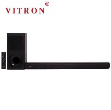 Vitron 2.1CH V52SB Wired Soundbar System with AUX USB Bluetooth Speaker System Home Audio Rich Bass 8000W