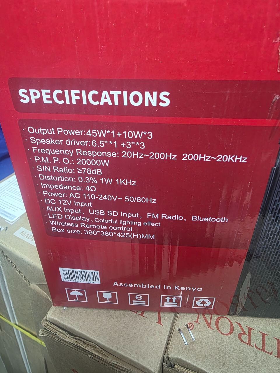CTC CT-6013 3.1 Ch Home theater Subwoofer Multimedia Speaker System CT-6009 MP3, SD Card, USB Slot with  FM radio black home audio home theater speaker system