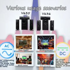 Vitron 3.1CH Multimedia X-Bass Speaker System Home Theatre System AC/DC Subwoofer Bluetooth Woofer USB/SD/FM Home Audio System with Remote Control V635