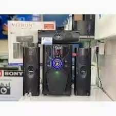 Vitron 3.1CH Multimedia X-Bass Speaker System Home Theatre System AC/DC Subwoofer Bluetooth Woofer USB/SD/FM Home Audio System with Remote Control V636