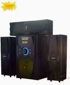 Vitron 3.1CH Multimedia X-Bass Speaker System Home Theatre System AC/DC Subwoofer Bluetooth Woofer USB/SD/FM Home Audio System with Remote Control V636