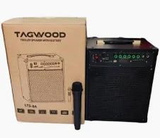 TAGWOOD LTS-8A Trolley Speaker Portable Portable Speaker Subwoofer Outdoor Speaker ,Bluetooth, Free Wireless Microphone a Built in Battery Woofer Woofer