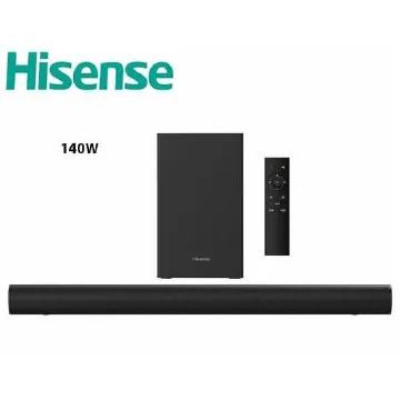 Hisense 2.1CH SOUNDBAR WITH WIRELESS SUBWOOFER HS1800 Woofer Bluetooth Speaker Remote