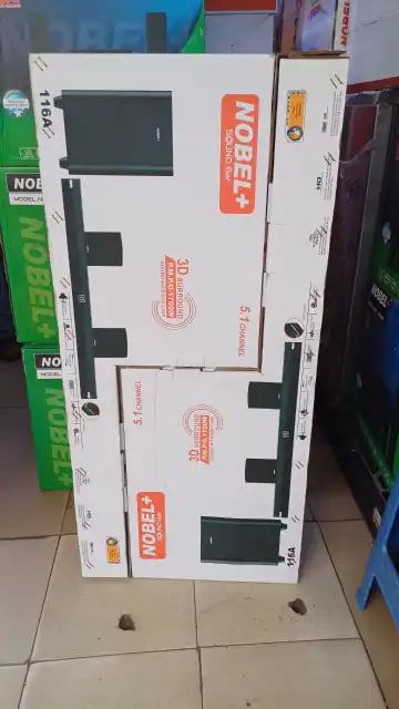 Nobel Plus Sound bar 116A 5.1 Channel 3D Surround 1700W PMPO Wireless subwoofer