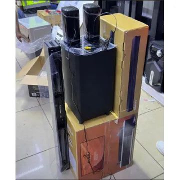 Nobel Plus NB-13 5.1 Channel Wireless Soundbar System  275W Output with 8" Subwoofer for Immersive Home Theatre Audio