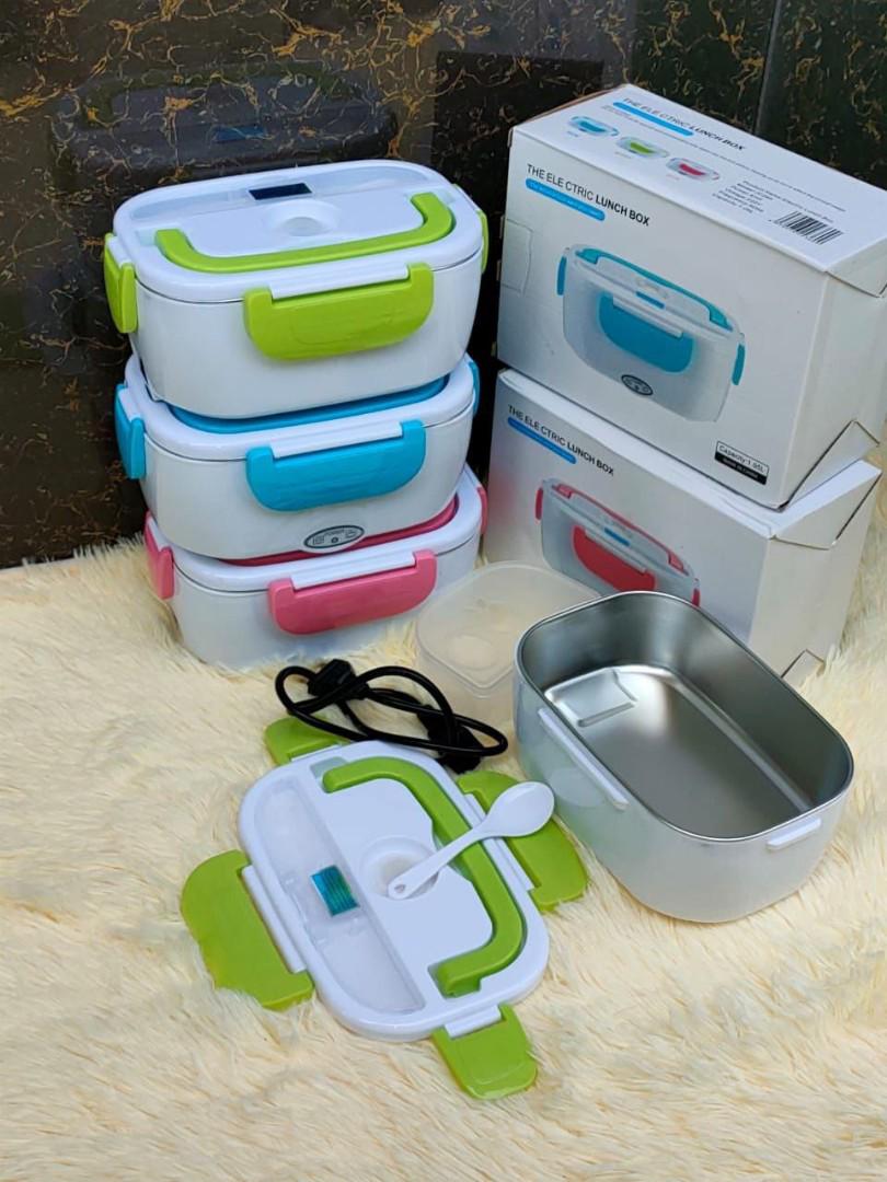 Electric Heated Lunch Box Food Warmer With Food Partitions, The use of PTC heating element is safer more convenient and energy saving.