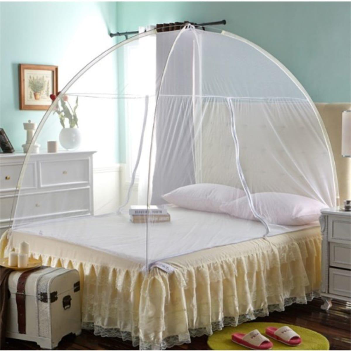 🔅🔅🔅 Foldable Tent net

▫️4x6,5x6

⚜️Blue,White,pink, purple, cream