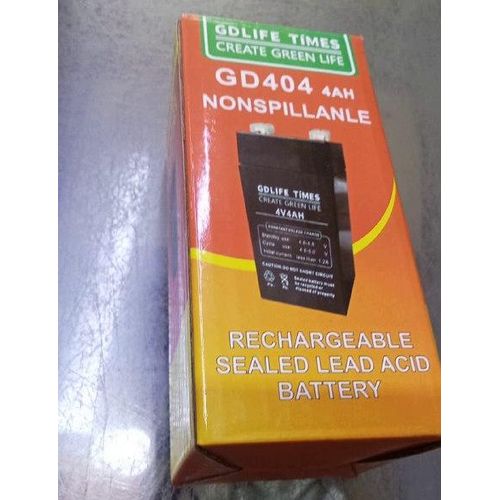 GDlife Lead acid battery 4v/4ah