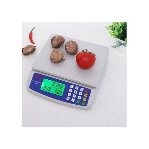 DT580 30kg/1g Digital Price Computing Scale Electronic Weighing Food Kitchen Cooking Scale Precision Luggage Platform Scale