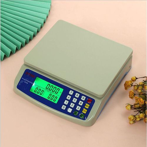 DT580 30kg/1g Digital Price Computing Scale Electronic Weighing Food Kitchen Cooking Scale Precision Luggage Platform Scale
