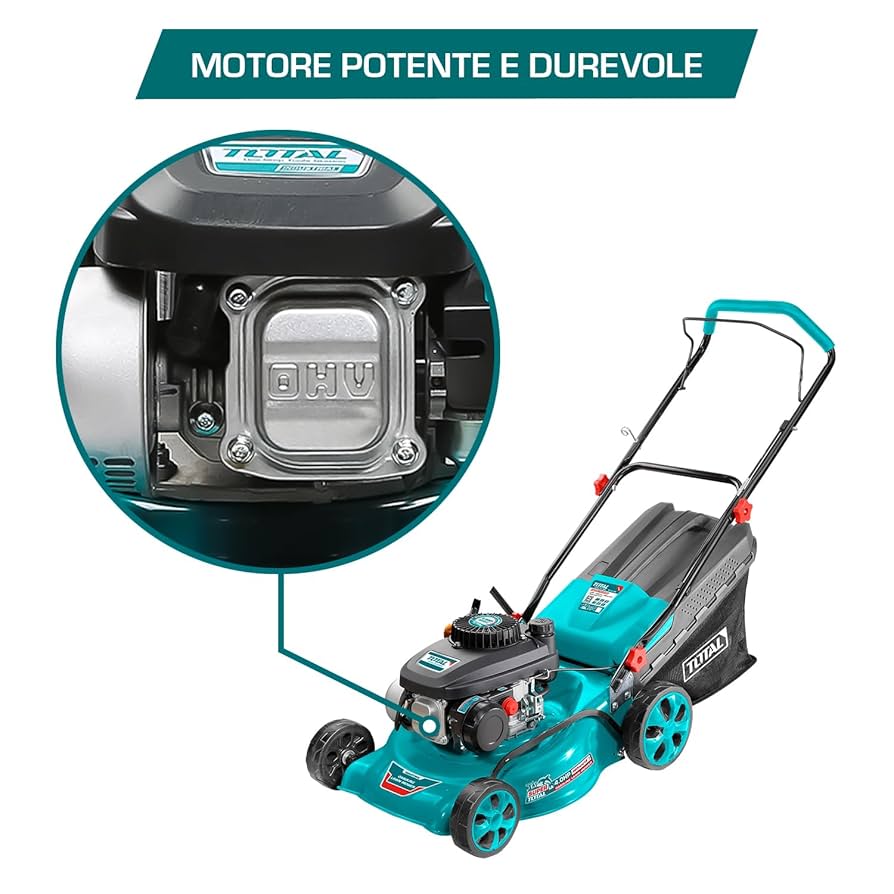 Total TGT141181 Gasoline lawn mower 141cc 3.0Kw(4HP)-Self-propelled