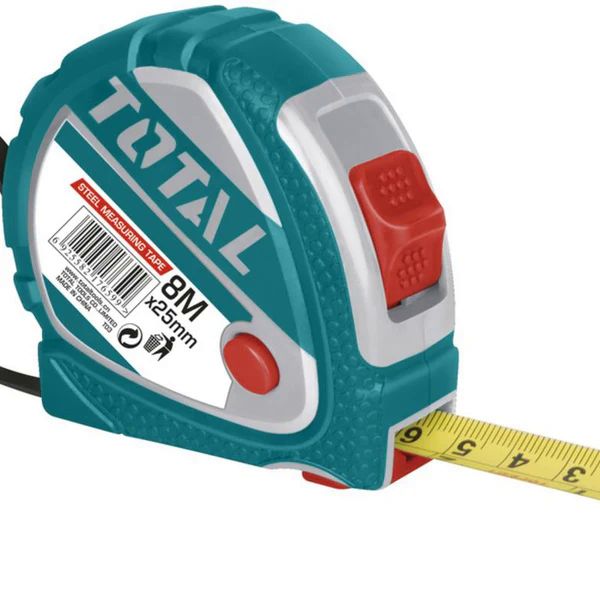 Total TMT126081  Steel measuring tape 8mx25mm