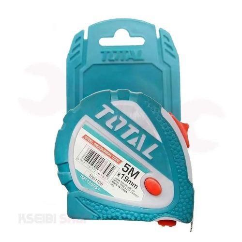 Total TMT126051 Steel measuring tape Length & width:5mx19mm