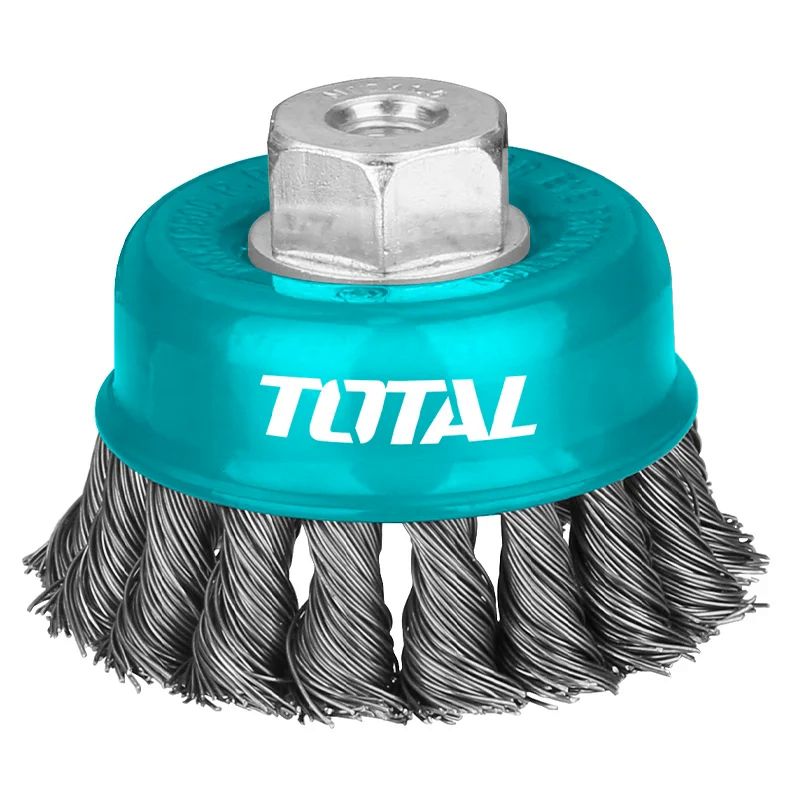 Total TAC32031 Wire cup brush Dia: 75mm, 3"