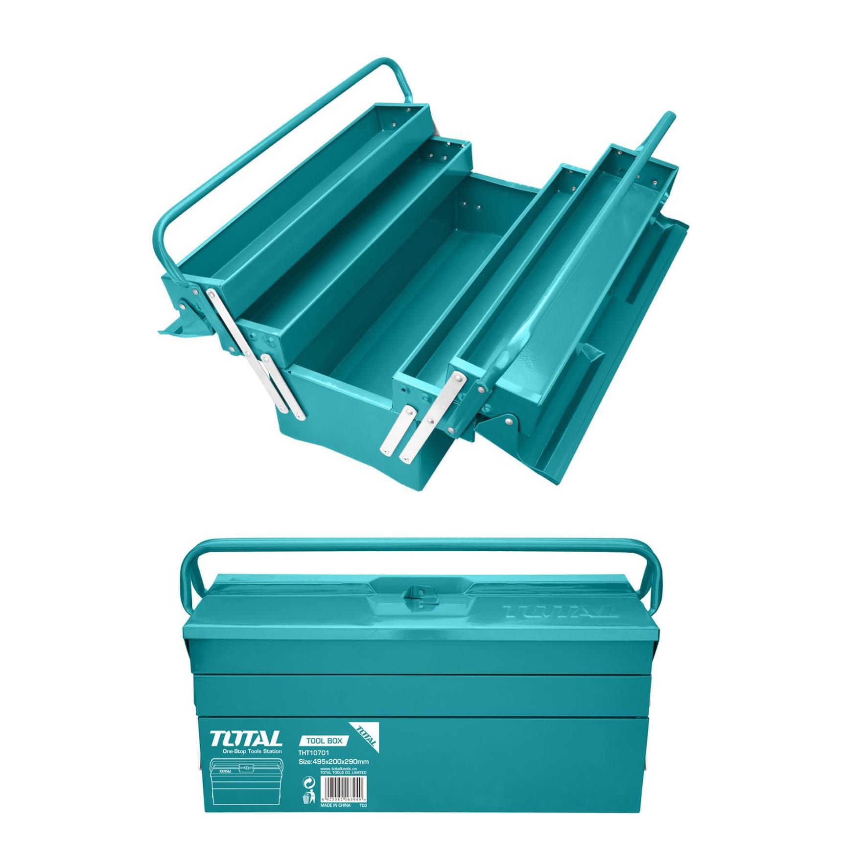 Total THT10701 Tool box Size:495*200*295mm 3 Layers