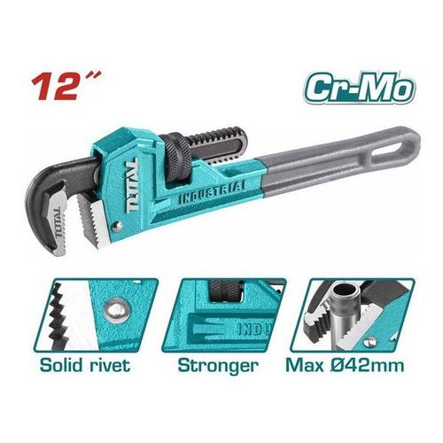 Total THT171206 Pipe wrench Size:12" (300mm)