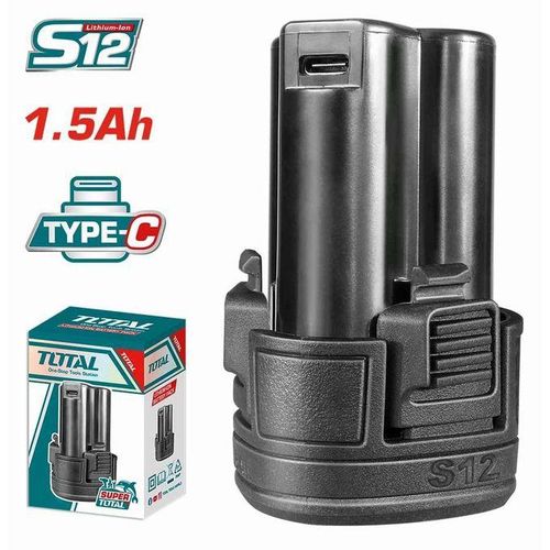 Total  TBLI12153 Lithium-Ion battery pack Voltage: 12V 1.5Ah