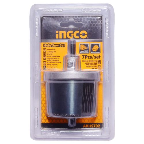 Ingco  AKHS702 7pcs hole saw set