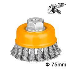 Ingco WB20751 Wire cup brush Dia: 75mm, 3"