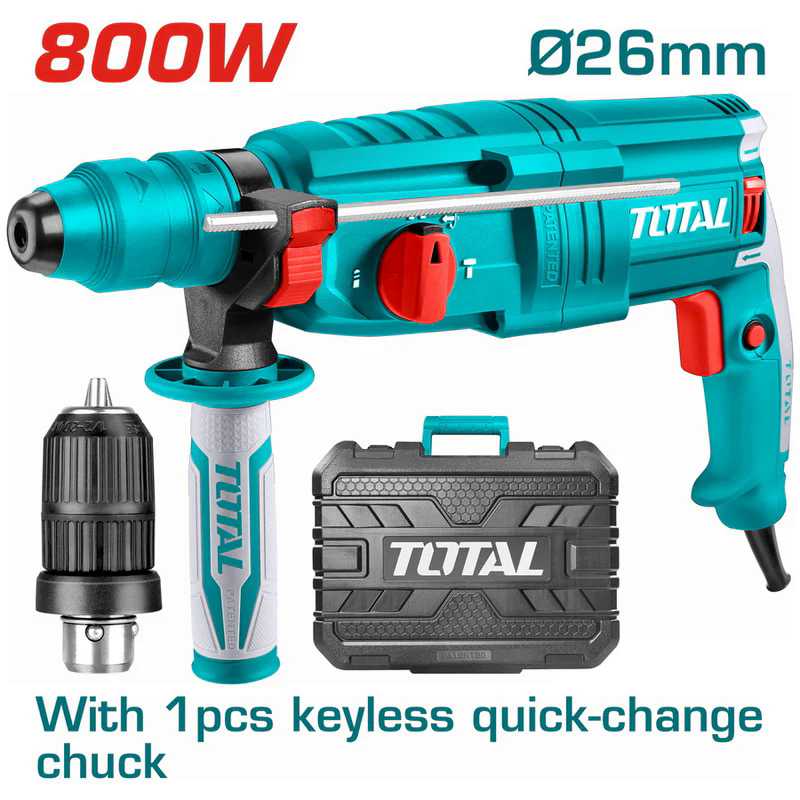 Total TH308268 Rotary hammer 800w 26mm