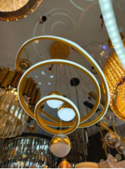 Chandelier Modern LED Ring Pendant Light