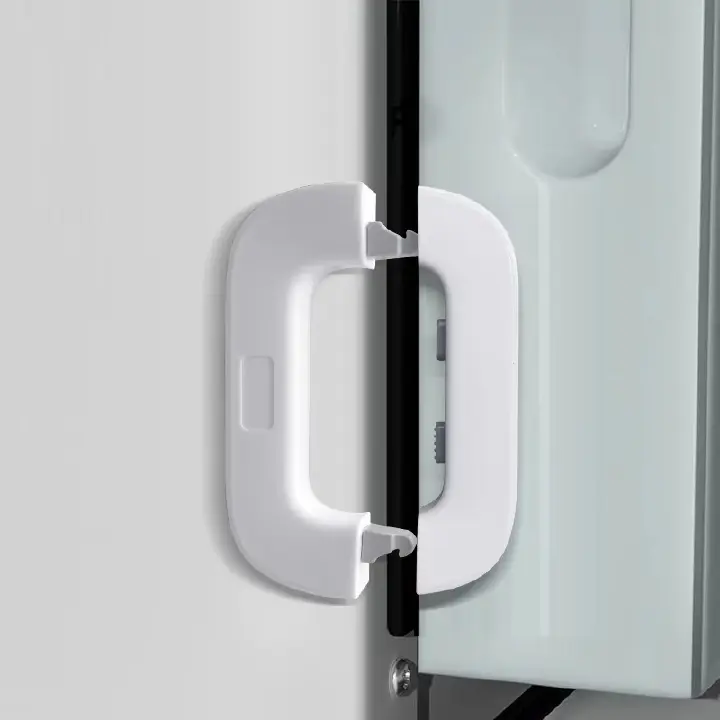 PROMOTION! Refrigerator & Cabinet Safety Lock – Baby Fridge Lock, Childproof Freezer & Cupboard Catcher