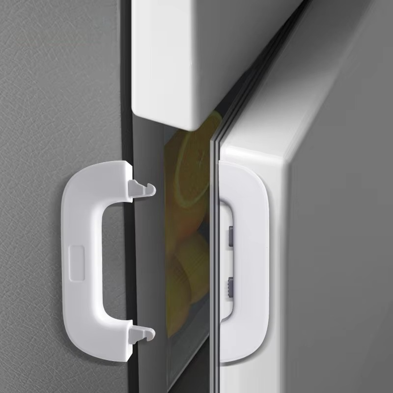 PROMOTION! Refrigerator & Cabinet Safety Lock – Baby Fridge Lock, Childproof Freezer & Cupboard Catcher