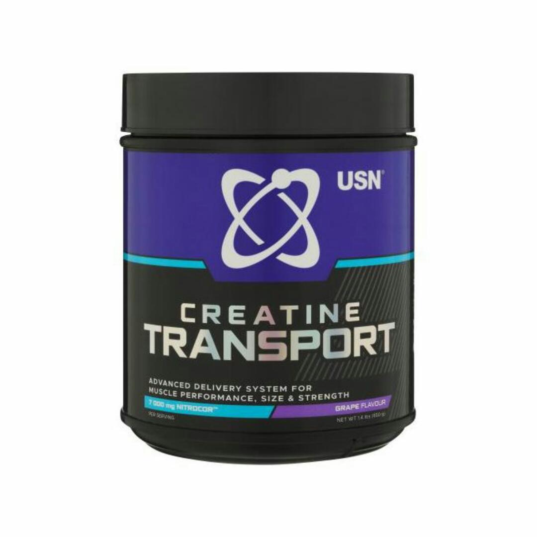USN CREATINE TRANSPORT Advanced delivery system for Muscle performance,Size and strength NET WT 650 grams