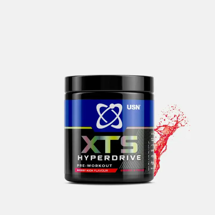 USN XTS HYPERDRIVE PRE-WORKOUT Energy and Focus NET WT 210 Grams