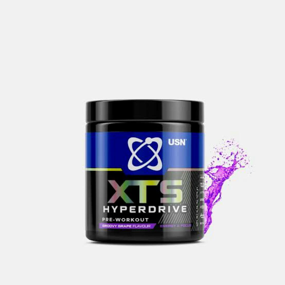 USN XTS HYPERDRIVE PRE-WORKOUT Energy and Focus NET WT 210 Grams