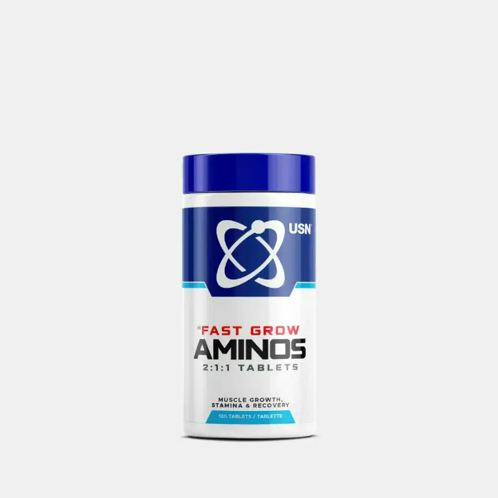USN® Fast Grow Aminos 2:1:1 Tablets Muscle Growth,Stamina and Recovery 60 tablets