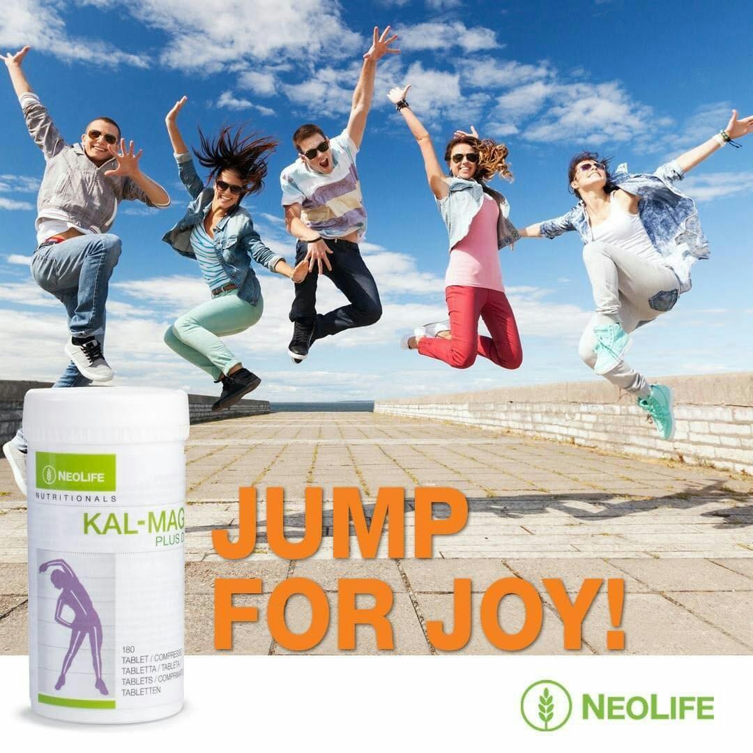 NEOLIFE CHELATED CAL-MAG Calcium and magnesium with amino acid ,Chelation for improved absorption and Vitamin D Nutritional supplement 90 Tablets