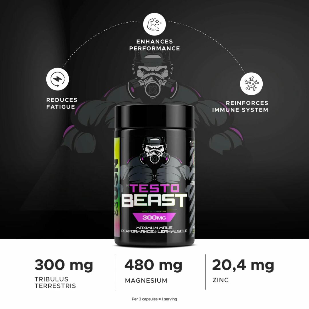 USN TESTO BEAST MAXIMUM MALE PERFORMANCE AND LEAN MUSCLE