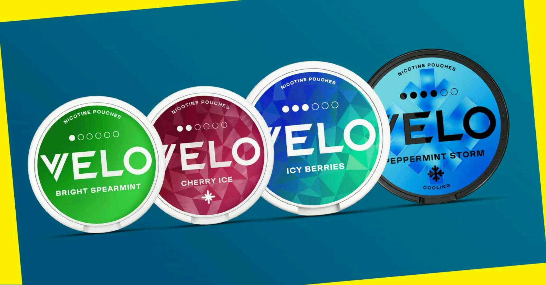 VELO NICOTINE POUCHES 21 FLAVORS & 7 STRENGTH(VARIETY)