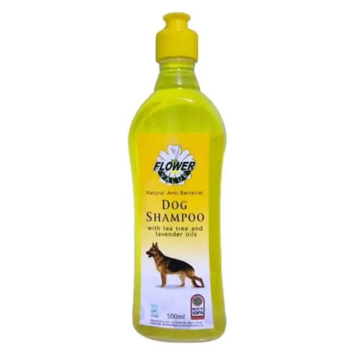 Flower Value Natural Anti Bacterial Dog Shampoo With Tea Tree And Lavender Oil