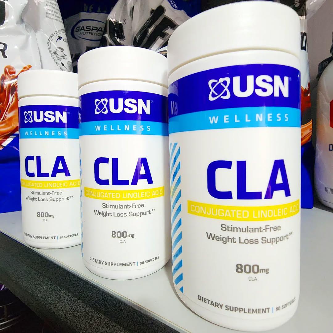 USN CLA PURE 1000 conjugated linoleic Acid Stimulate Free BODY TONING & WEIGHT CONTROL 90 SOFT GEL CAPSULES