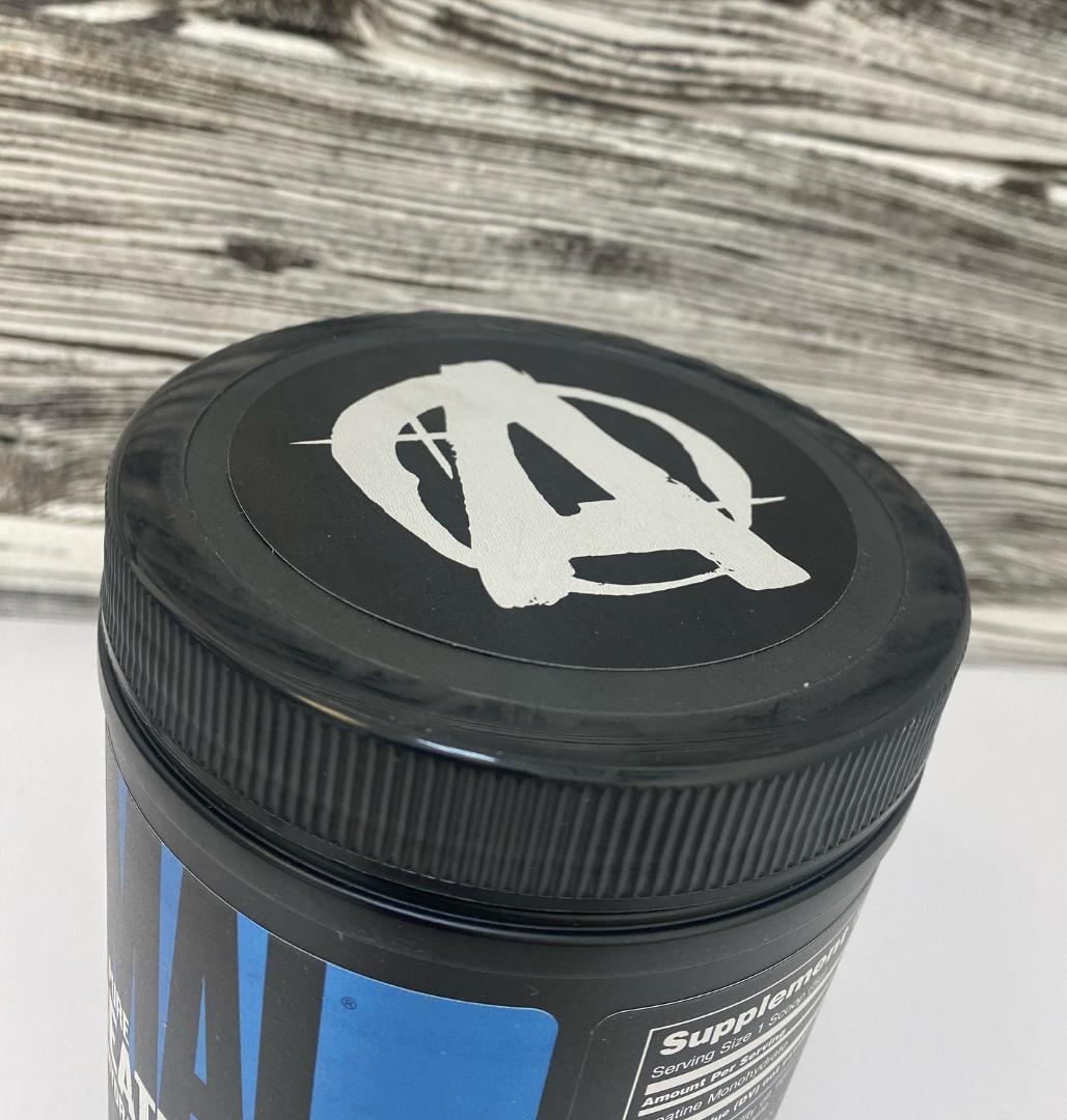 UN ANIMAL 100% PURE CREATINE MONOHYDRATE POWDER UNFLAVOURED DIETARY SUPPLEMENT NET.WEIGHT.10.58Oz(300GRAMS)