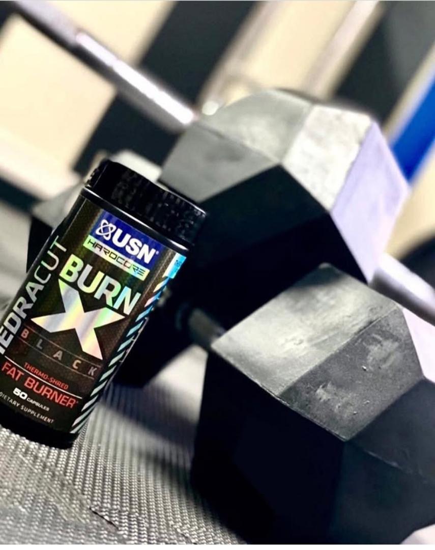 USN PHEDRACUT CUT LIPO X BLACK THERMO-SHRED FAT BURNER 80 CAPSULES 1 MONTH SUPPY