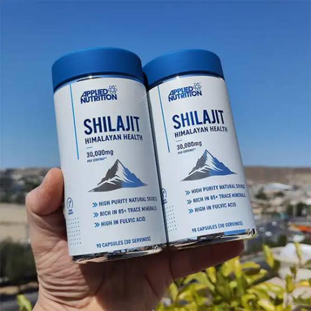 APPLIED NUTRITION SHILAJIT HIMALAYAN HEALTH 30,000MG PER SERVING HIGH PURITY NATURAL SOURCE RICH IN 85+ TRACE MINERALS HIGH IN FULVIC ACID 90 CAPSULES (30 SERVINGS)