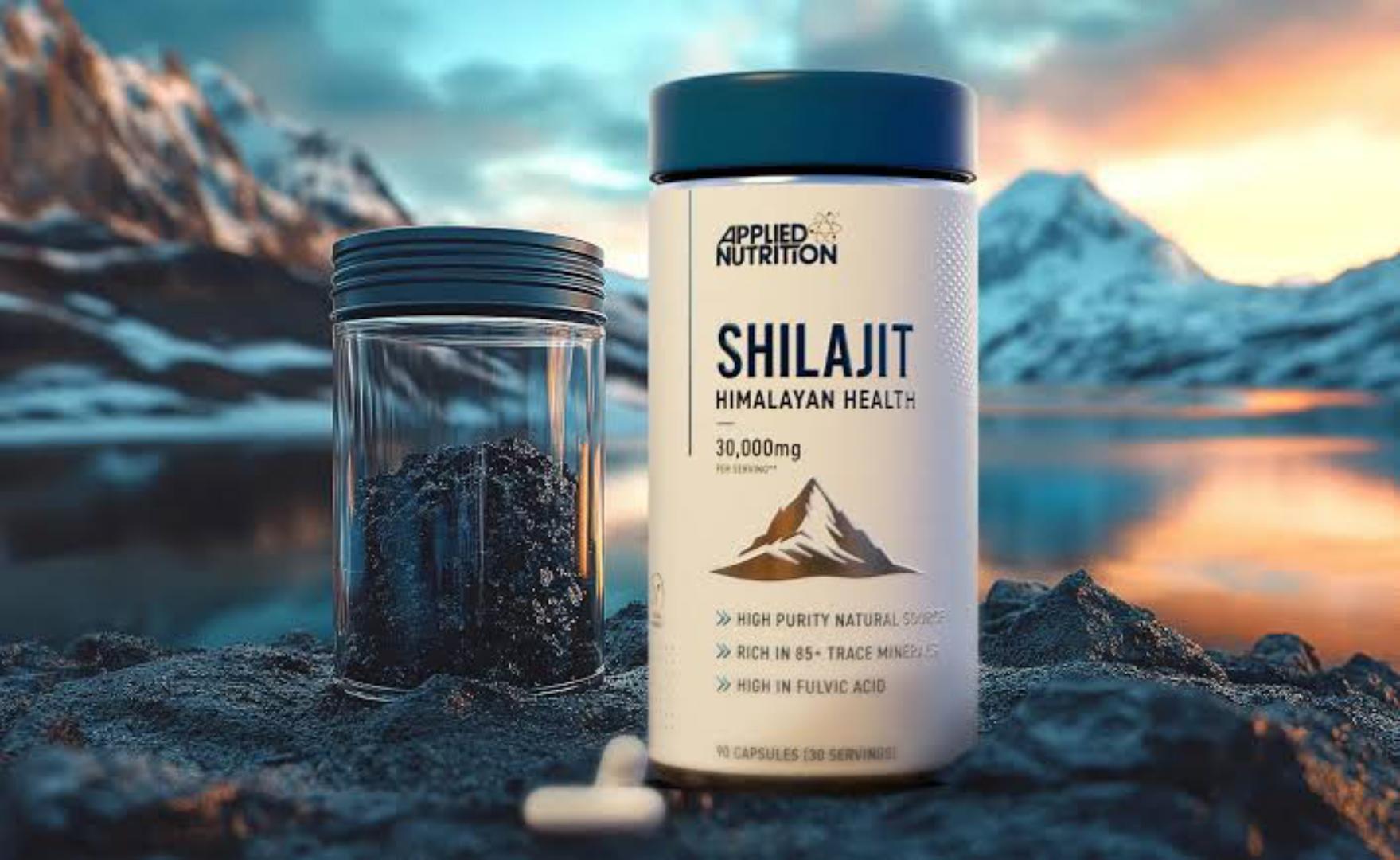 APPLIED NUTRITION SHILAJIT HIMALAYAN HEALTH 30,000MG PER SERVING HIGH PURITY NATURAL SOURCE RICH IN 85+ TRACE MINERALS HIGH IN FULVIC ACID 90 CAPSULES (30 SERVINGS)
