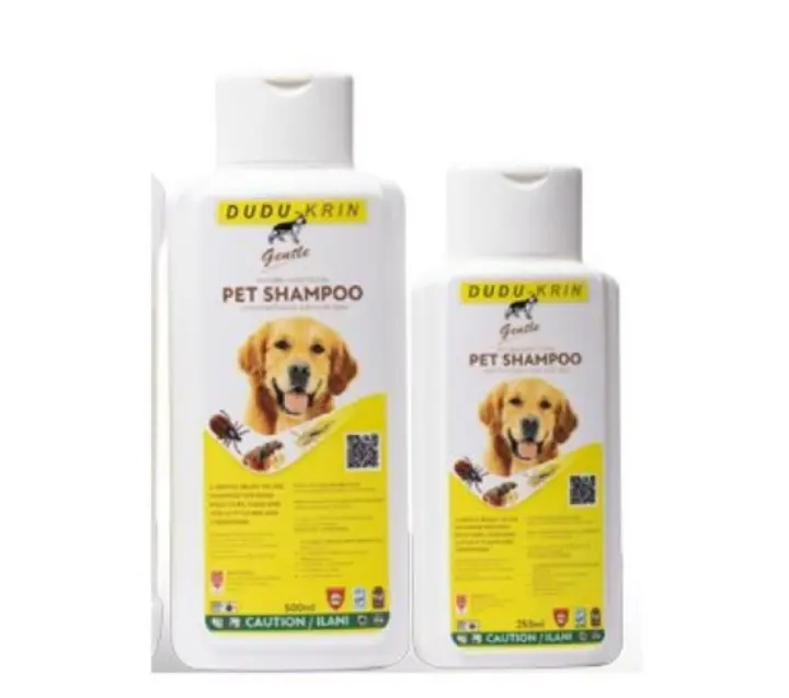 KAPI LIMITED FLOWER DUDU-KRIN GENTLE NATURAL INSECTICIDAL PET SHAMPOO WITH PYRETHRUM AND ALOE VERA GENTLE SHAMPOO FOR CATS & DOGS.KILLS TICKS,FLEAS AND LICE AS IT CLEANS AND CONDITIONS MADE IN KENYA