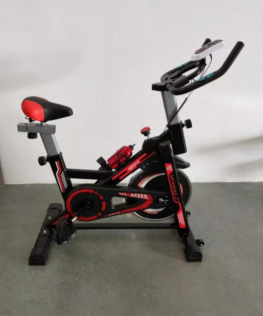 SC850851 AEROBICS & CARDIO EXERCISE HIGH PERFORMANCE,HEAVY-DUTY & DURABLE SPIN/FLYWHEEL BIKE INDOOR CYCLING STATIONARY 35KG FLYWHEEL BIKE HOME & GYM EQUIPMENT