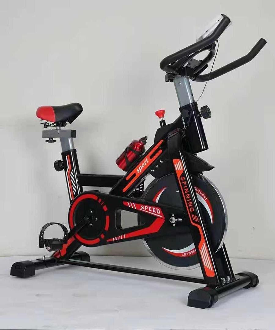 SC850851 AEROBICS & CARDIO EXERCISE HIGH PERFORMANCE,HEAVY-DUTY & DURABLE SPIN/FLYWHEEL BIKE INDOOR CYCLING STATIONARY 35KG FLYWHEEL BIKE HOME & GYM EQUIPMENT