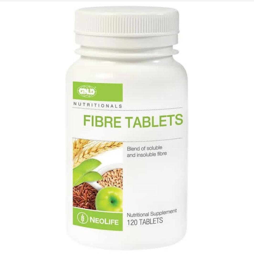 NEOLIFE GNLD NUTRITIONALS FIBRE TABLETS BLEND OF SOLUBLE AND INSOLUBLE FIBRE DEGESTIVE SYSTEM SUPPORT AND BOWEL MOVEMENT NUTRITIONAL SUPPLEMENT