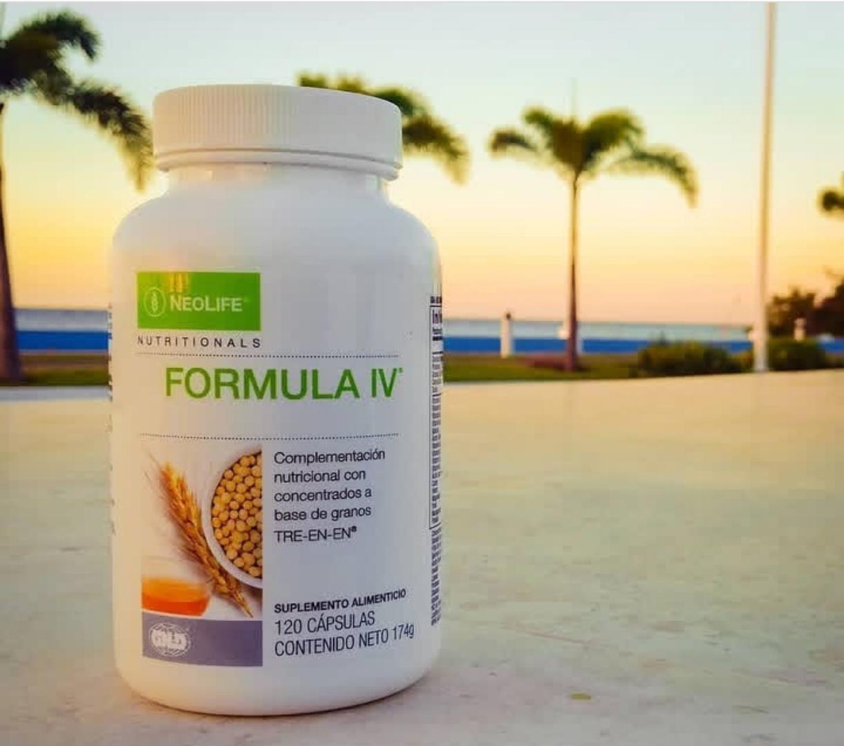 NEOLIFE GNLD NUTRITIONALS FORMULA IV MULTI-VITAMIN AND MINERAL SUPPLEMENT WITH TRE-EN-EN GRAIN CONCENTRATES NUTRITIONAL SUPPLEMENT 60/120 CAPSULES