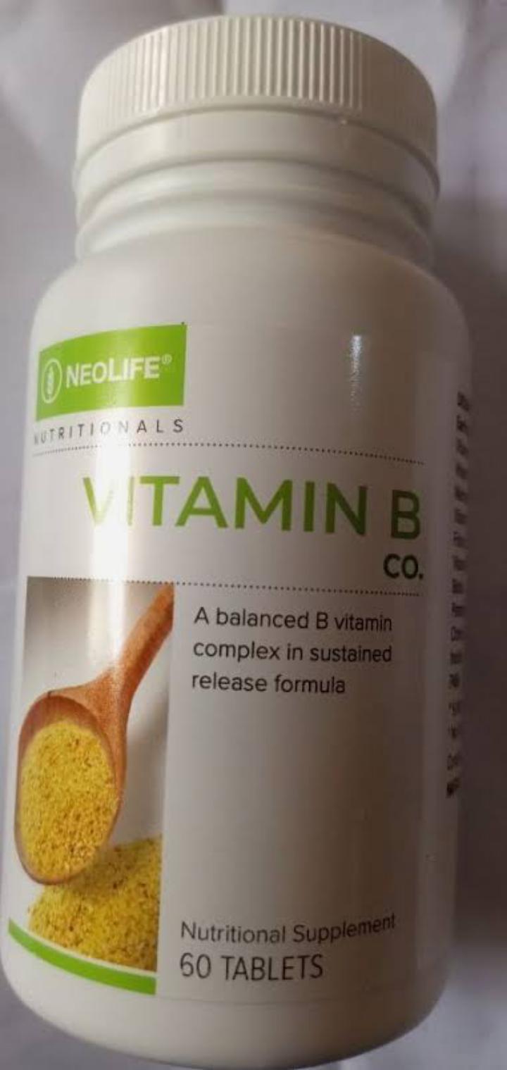 NEOLIFE GNLD NUTRITIONALS VITAMIN B Co. A BALANCED B VITAMIN COMPLEX IN SUSTAINED RELEASE FORMULA NUTRITIONAL SUPPLEMENT NEOLIFE GNLD NUTRITIONALS VITAMIN B Co