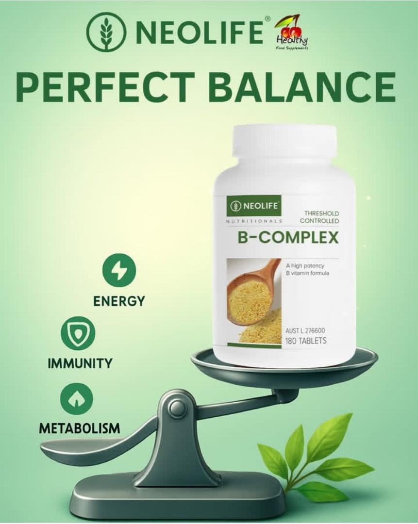 NEOLIFE GNLD NUTRITIONALS VITAMIN B Co. A BALANCED B VITAMIN COMPLEX IN SUSTAINED RELEASE FORMULA NUTRITIONAL SUPPLEMENT NEOLIFE GNLD NUTRITIONALS VITAMIN B Co