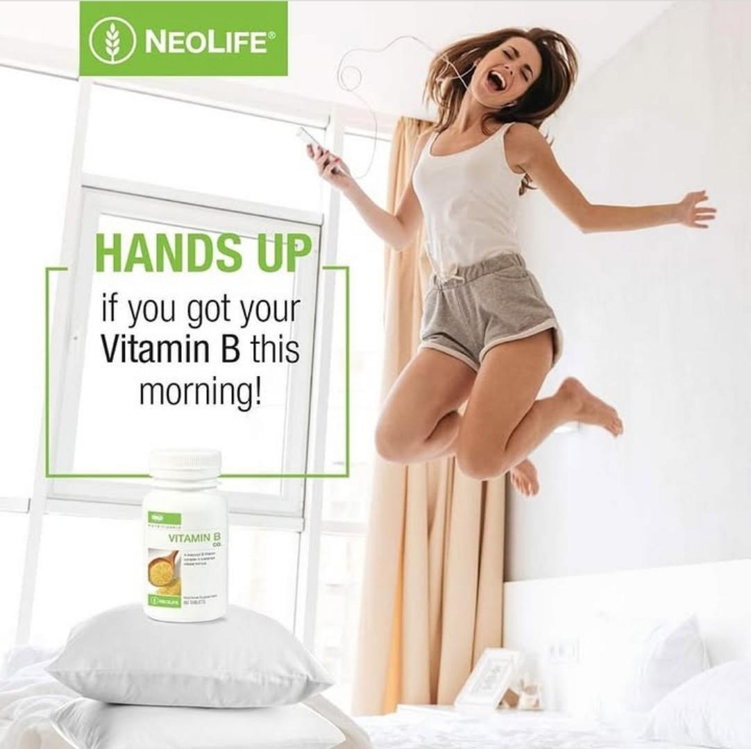 NEOLIFE GNLD NUTRITIONALS VITAMIN B Co. A BALANCED B VITAMIN COMPLEX IN SUSTAINED RELEASE FORMULA NUTRITIONAL SUPPLEMENT NEOLIFE GNLD NUTRITIONALS VITAMIN B Co